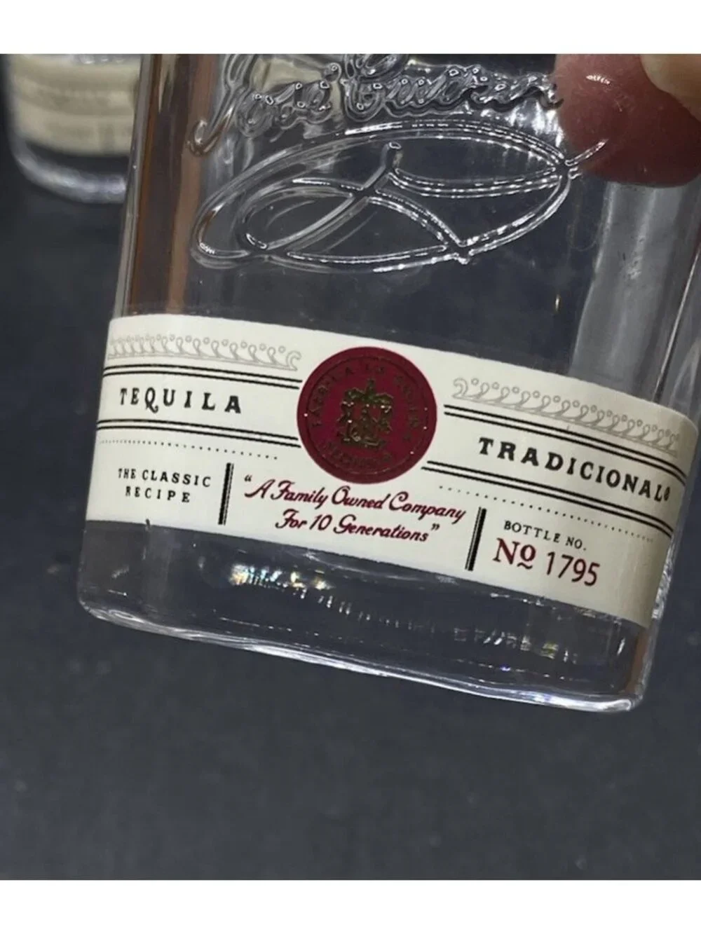 LOT 2 Jose Cuervo Tradicional Tequila Shot Glass no. 1975